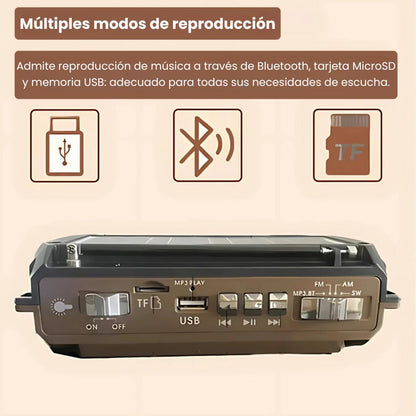SafeWave | Radio de emergencia con batería externa