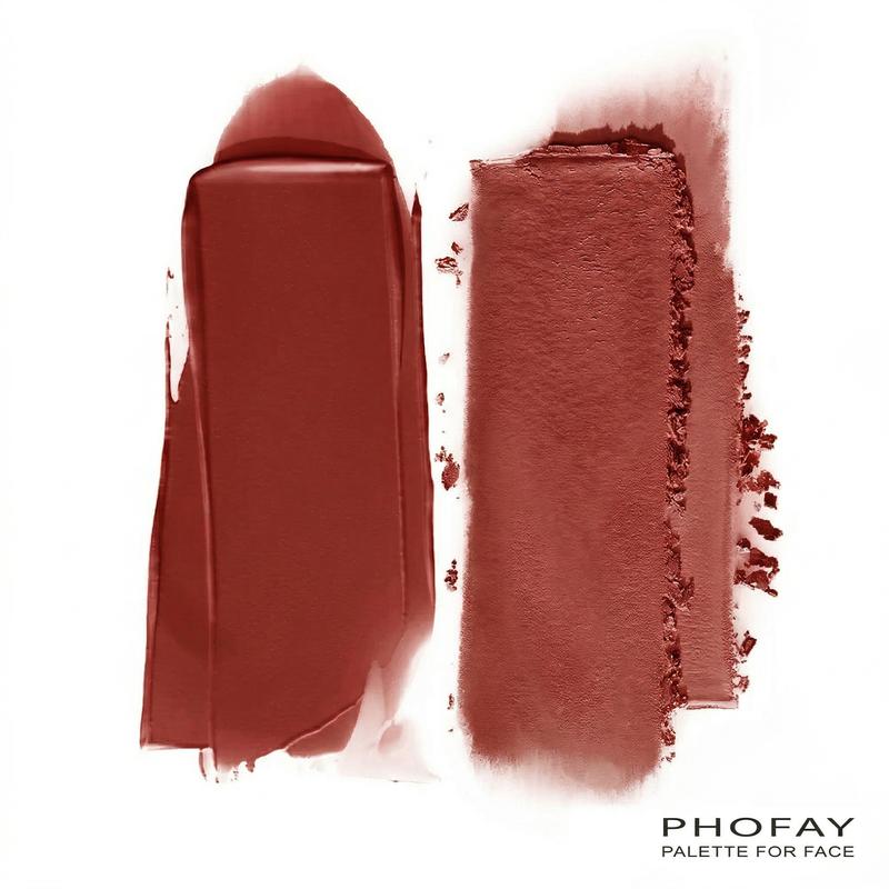 Coloración de Alta Intensidad Colorete Doble Efecto Crema y Polvo