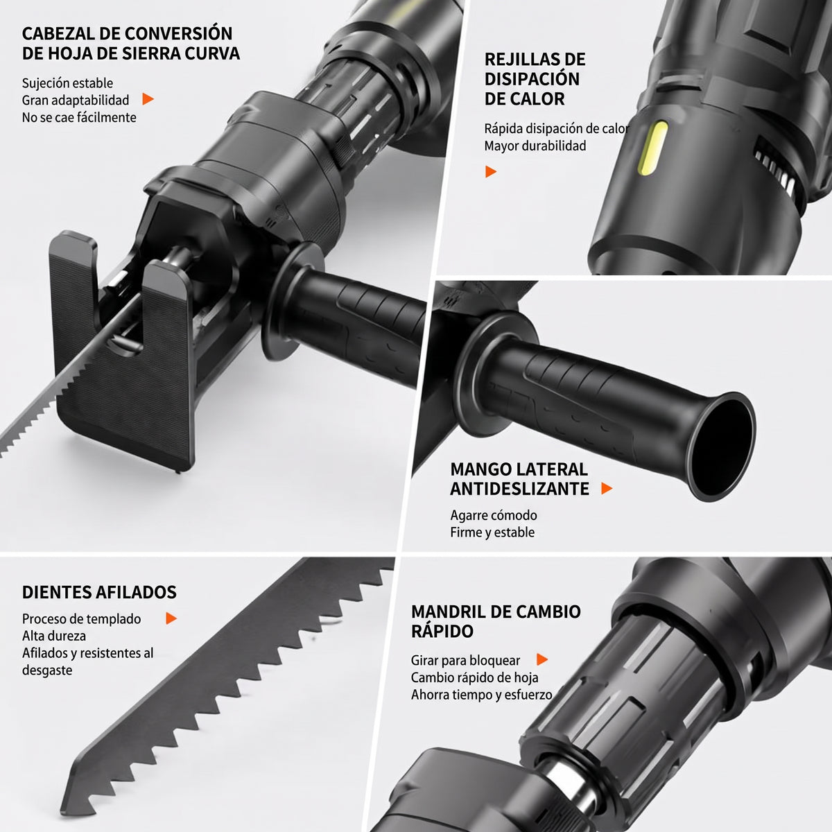 Broca dentada para cortes precisos (bricolaje)