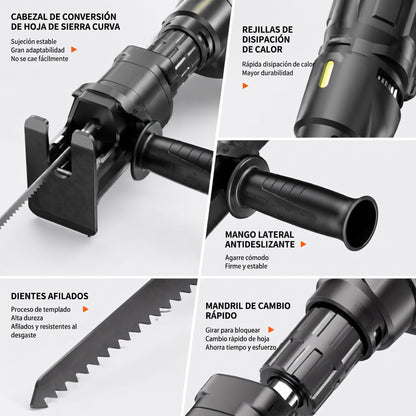 Broca dentada para cortes precisos (bricolaje)