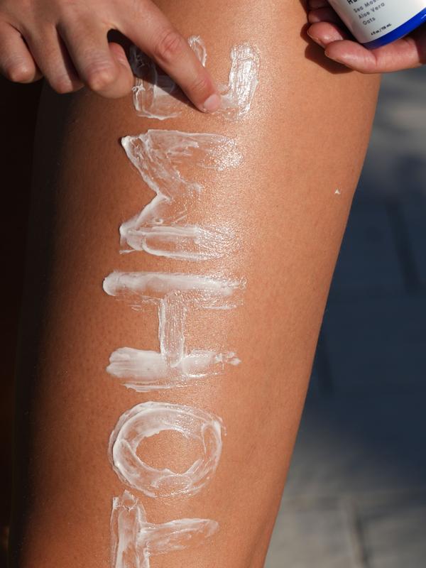 Crema calmante natural con musgo marino y avena - Alivio del eccema y la psoriasis - Minerales oceánicos - Para piel sensible - Crema hidratante para el eccema y la piel seca