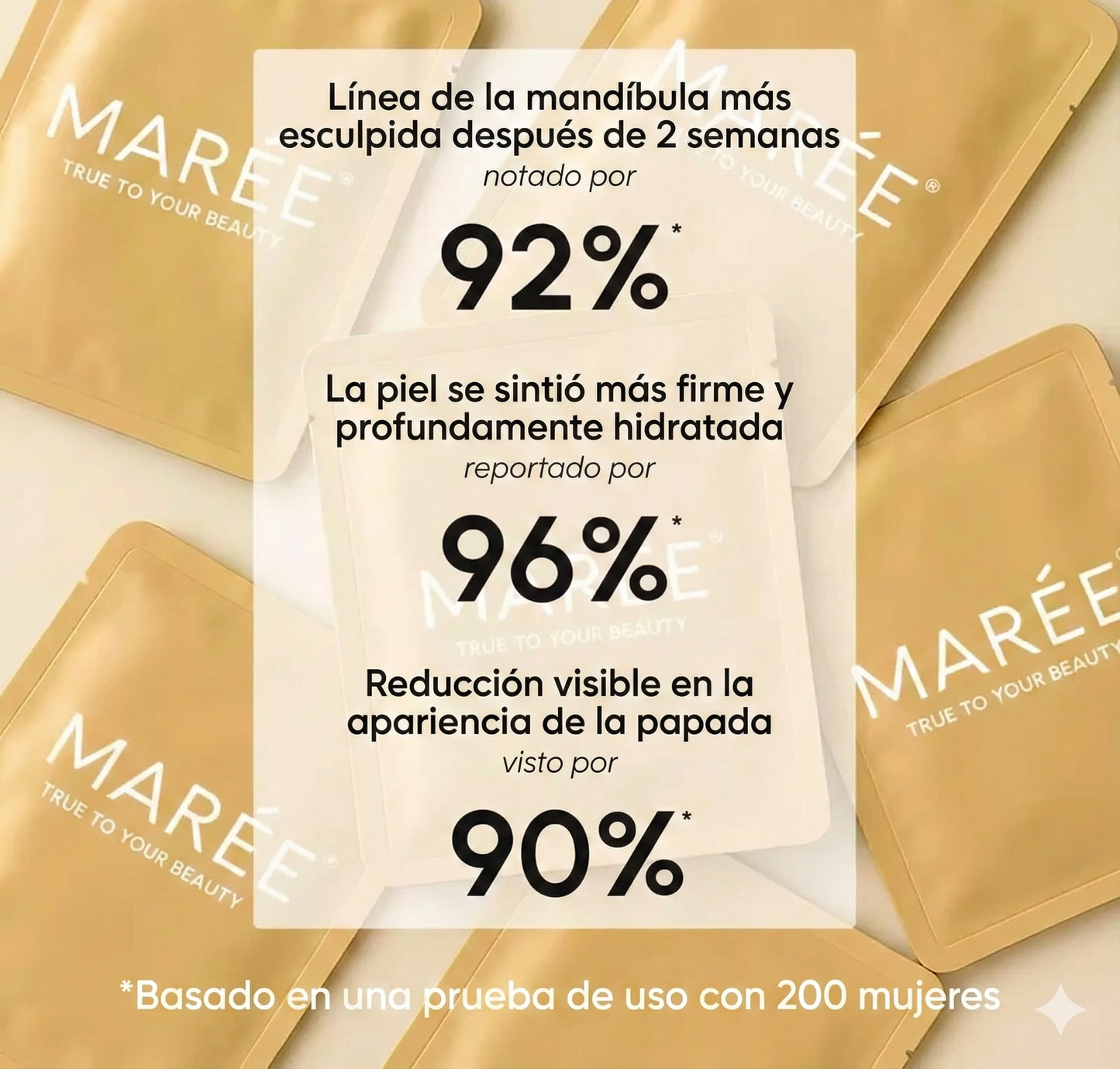 (Paquete de 5) Mascarilla reafirmante V Line