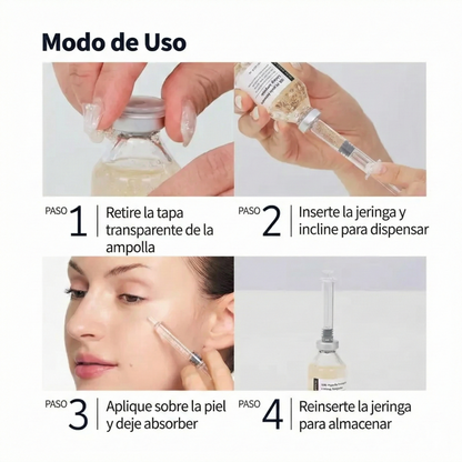Ampolla con péptidos de seda para efecto lifting - Antiedad (40 ml)