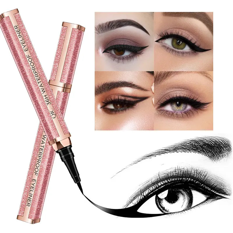 Delineador de ojos líquido resistente al agua - A prueba de manchas