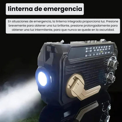 SafeWave | Radio de emergencia con batería externa