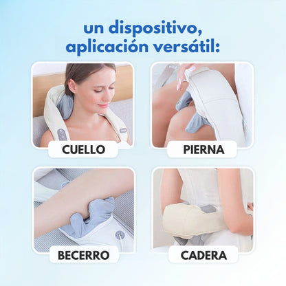 KörperHilfe® Shiatsu Massage Pro - Masajeador térmico inteligente