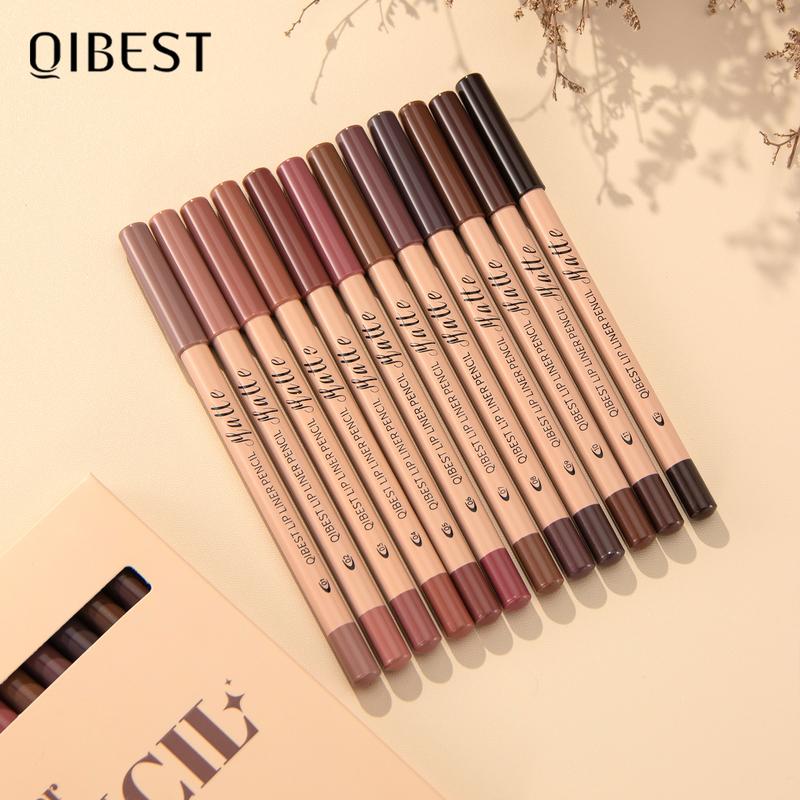 Set de 12 - Lápices labiales mate de larga duración – Acabado aterciopelado
