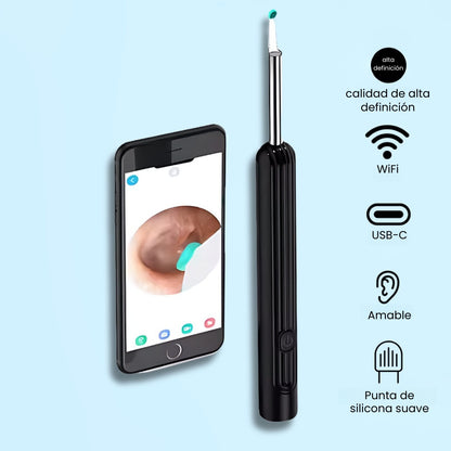 EarView™ – Limpieza inteligente de oídos con tecnología suave y avanzada
