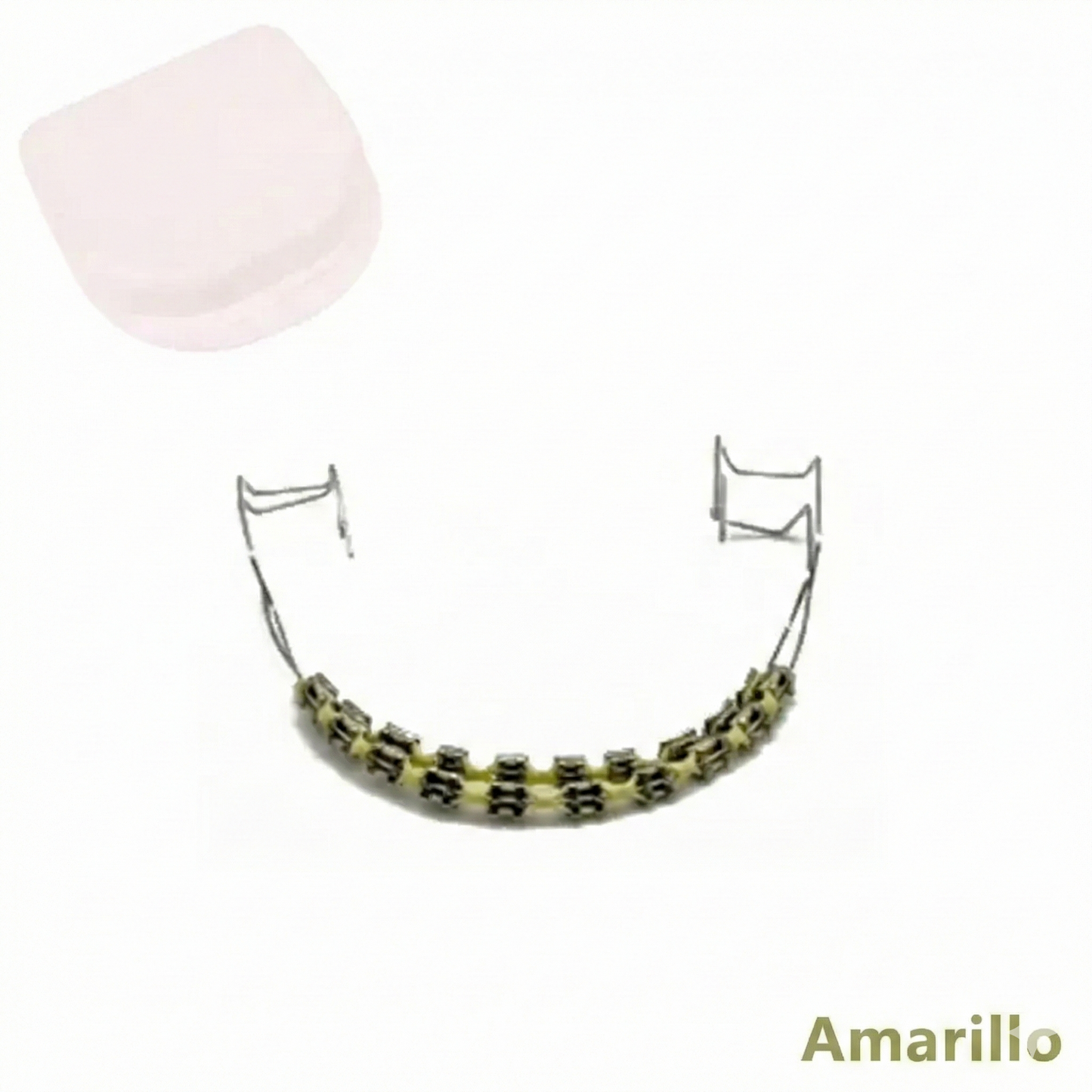 Kit de aparatos de ortodoncia falsos y reparación dental - 1 par