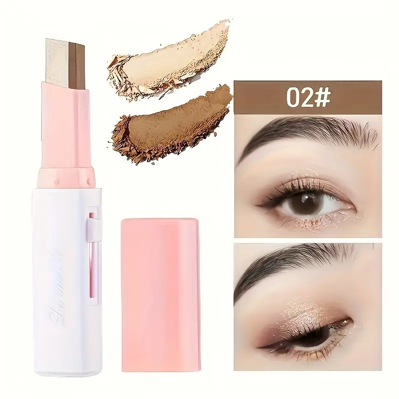 6 unidades - Sombra de ojos en barra de dos colores