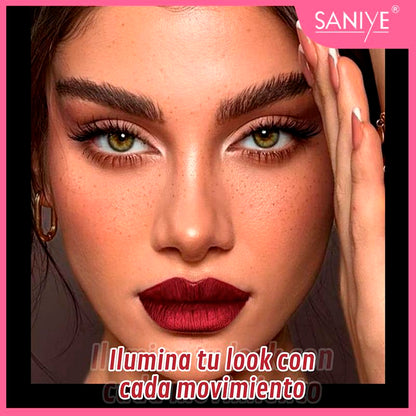 Labial Líquido Brillo Duradero con Glitter Alta Pigmentación