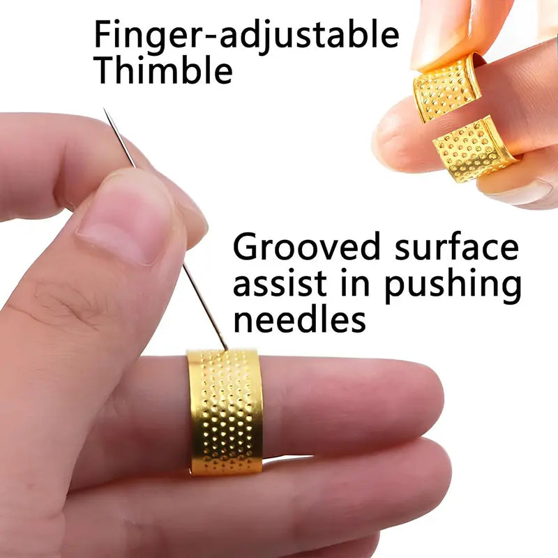 Juego de 34 agujas de acero de ojo grande - Kit de agujas largas y finas hechas a mano para acolchar y coser, ideal para proyectos de costura, bordado y remiendo.