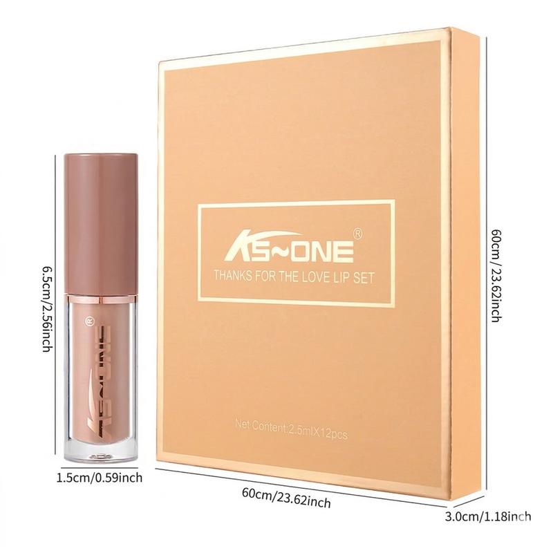 Color Duradero Set de Labiales Líquidos Mate Hidratante