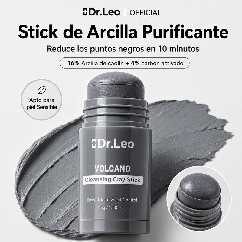 Limpieza Profunda Stick de Arcilla Volcánica con Carbón Activado