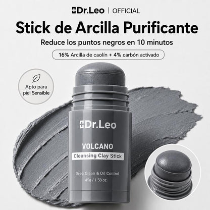 Limpieza Profunda Stick de Arcilla Volcánica con Carbón Activado