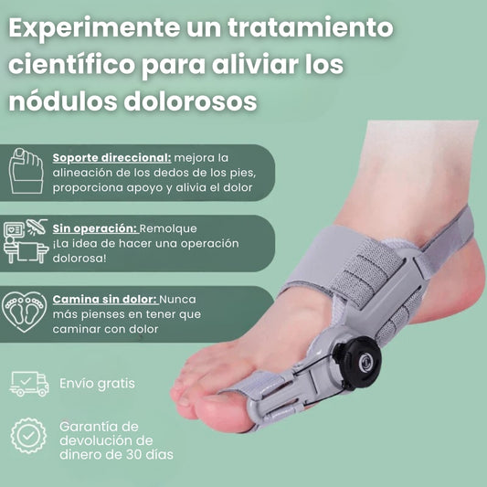 ToeComfort™: Ajuste suave y alivio del dolor del hallux valgus