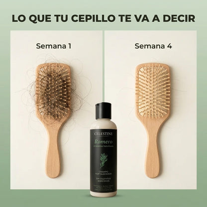 Champú de Romero y Queratina para un Cabello más Grueso