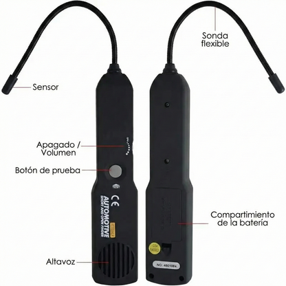 Comprobador de circuitos automotrices: detector de circuitos abiertos y cortocircuitos