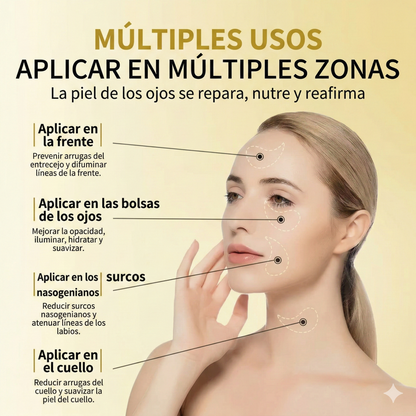 Mascarilla hidratante de aguacate para ojos (60 unidades)