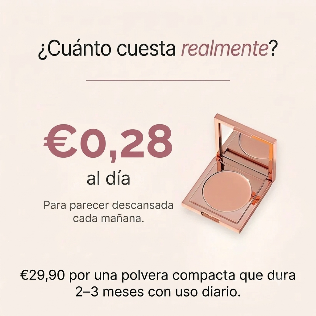 Corrector de ojeras en crema CC
