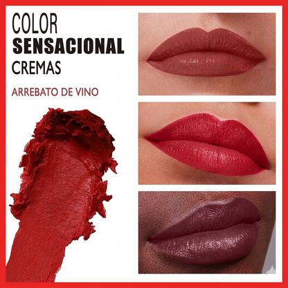 Color Duradero Set de Labiales Mate Hidratantes Suaves 6 Piezas