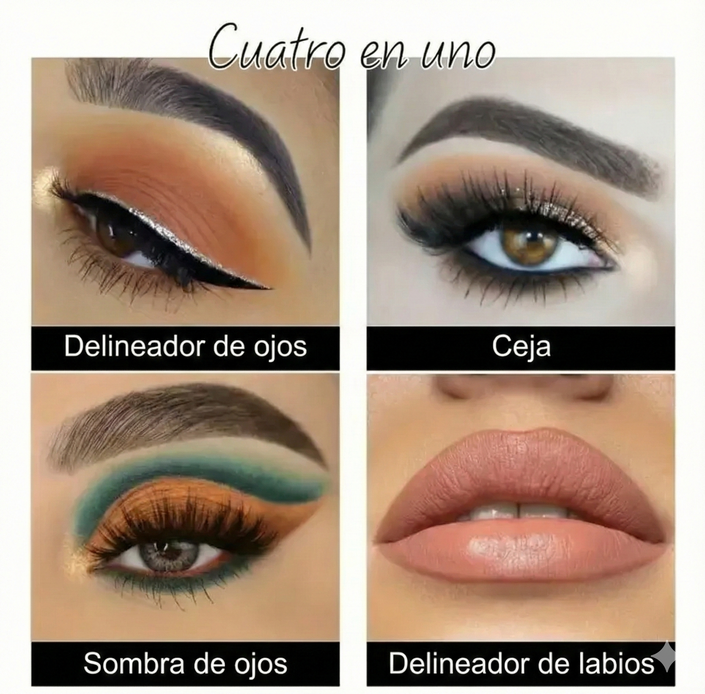 12 colores - Juego de delineadores de ojos