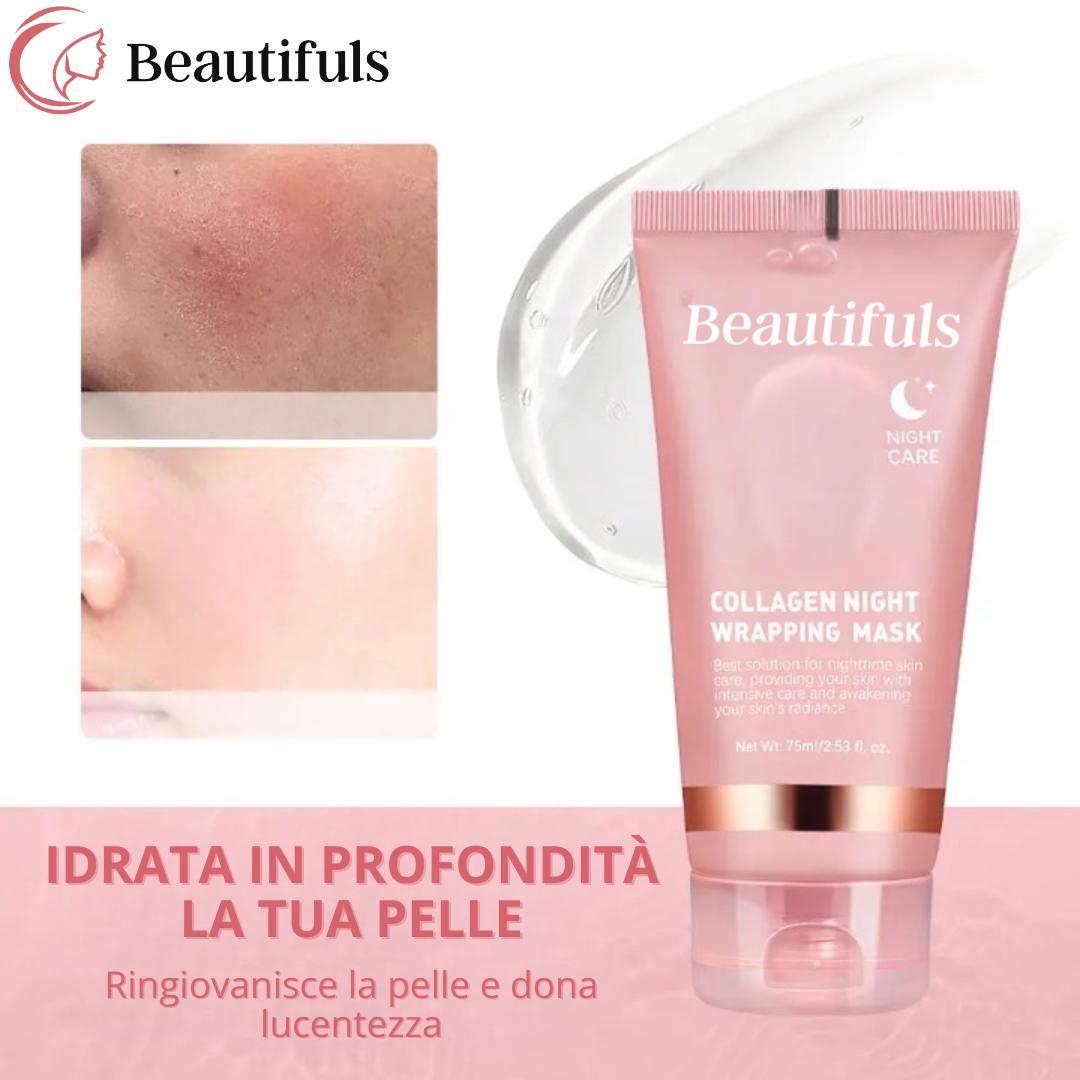 Crema de noche con colágeno de Beautifuls