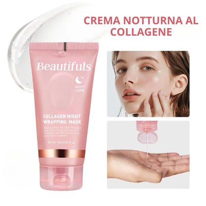 Crema de noche con colágeno de Beautifuls