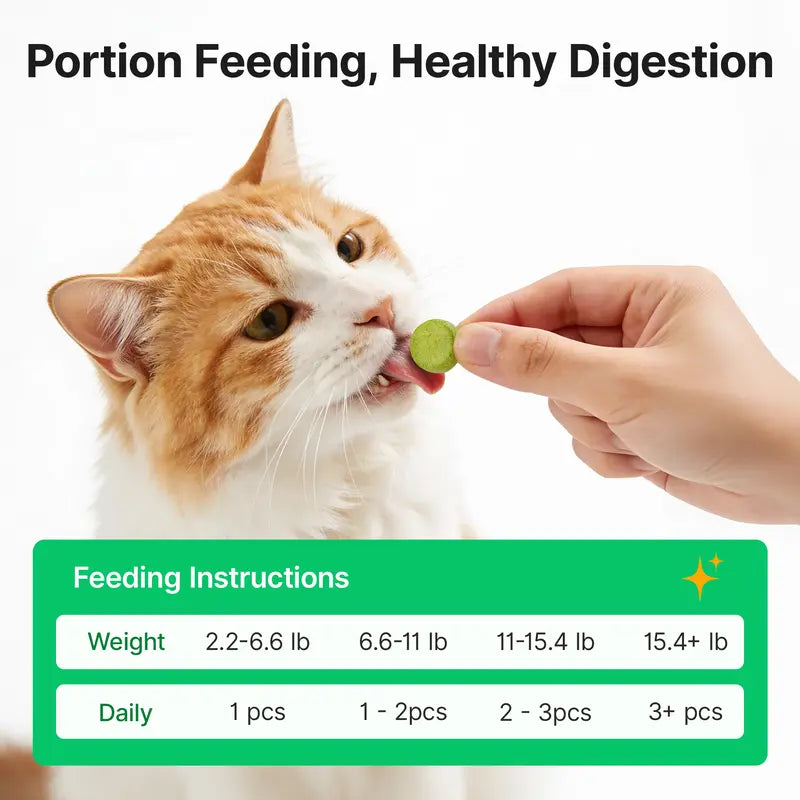 Control De Bolas De Pelo Cat Grass Congelado Para Digestión