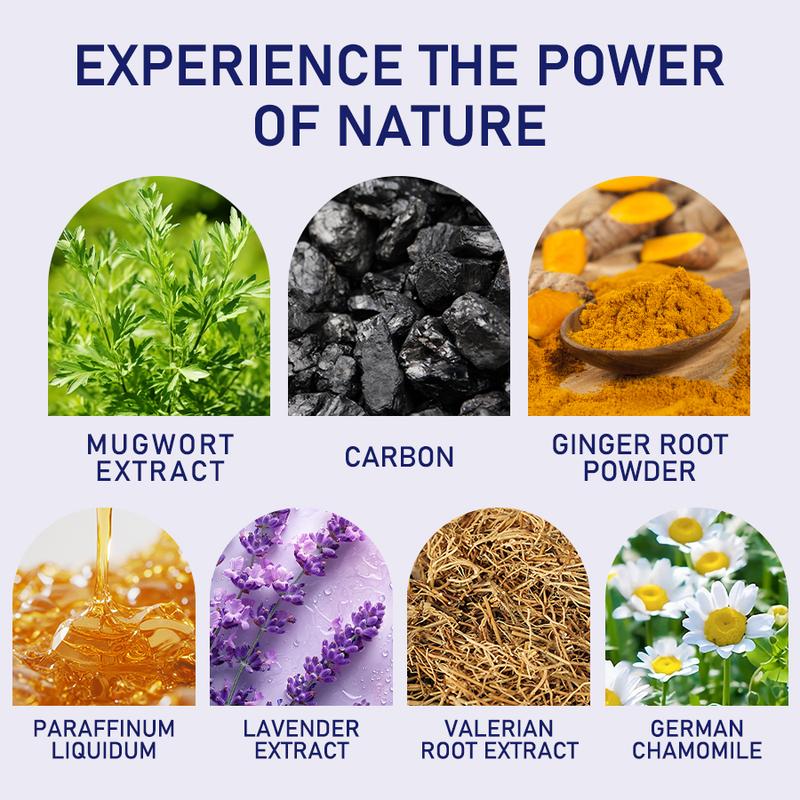 Parches relajantes profundos para los pies