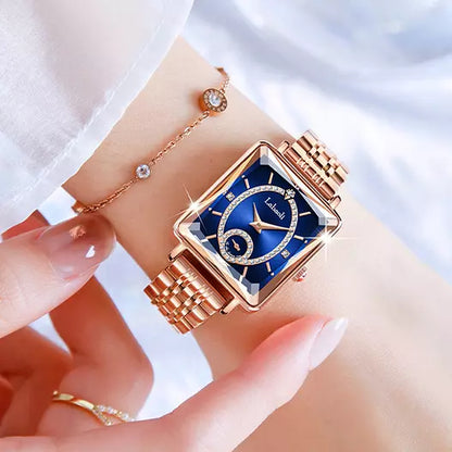 RELOJ DE LUJO CON ESFERA DE DIAMANTES