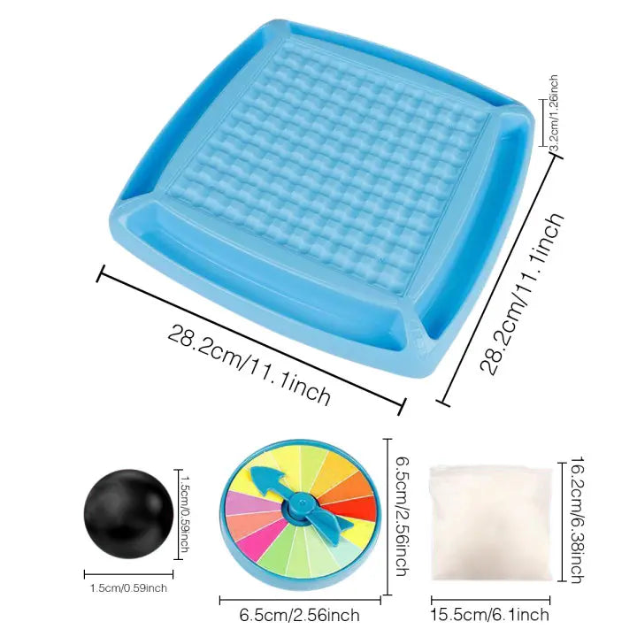 Set de Juego de Ajedrez Mejorado – Divertido Juego de Mesa de Estrategia Multijugador con 40 Piedras, Juego Familiar y de Fiesta para Niños y Adultos para Desarrollar la Inteligencia, 2 a 4 Jugadores