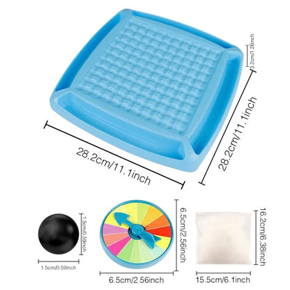 Set de Juego de Ajedrez Mejorado – Divertido Juego de Mesa de Estrategia Multijugador con 40 Piedras, Juego Familiar y de Fiesta para Niños y Adultos para Desarrollar la Inteligencia, 2 a 4 Jugadores