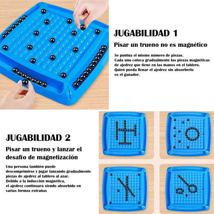20 piezas - Juego de ajedrez magnético