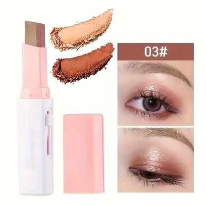 6 unidades - Sombra de ojos en barra de dos colores