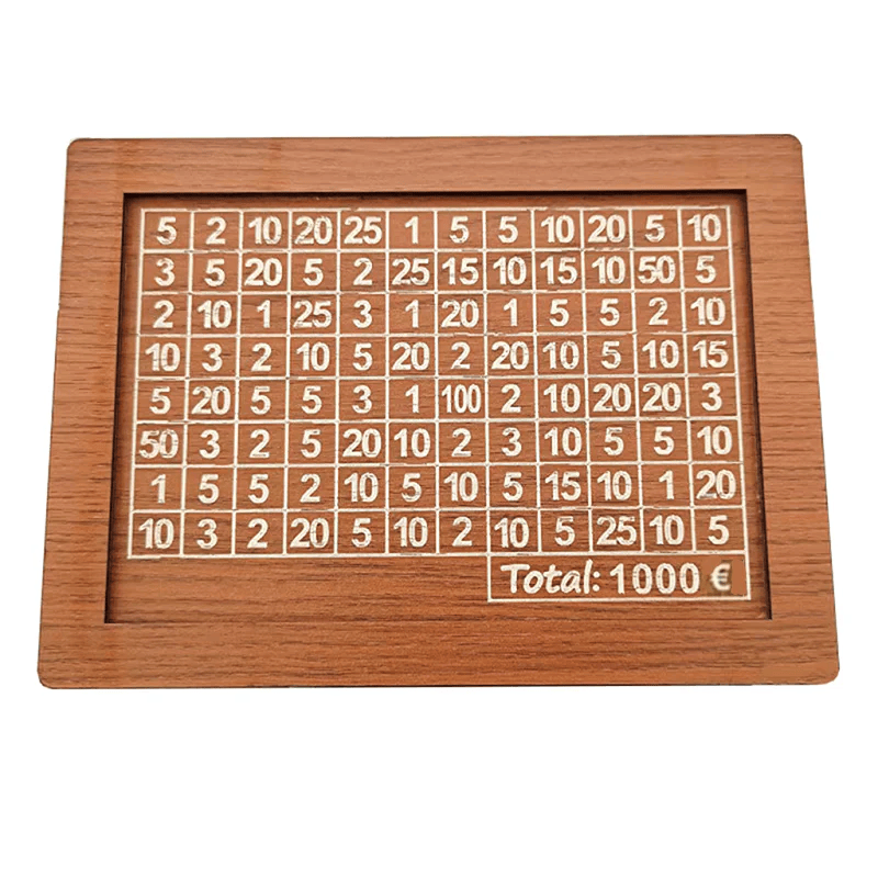 Hucha™ | Caja de ahorros de madera grabada