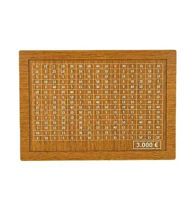 Hucha™ | Caja de ahorros de madera grabada