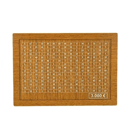 Hucha™ | Caja de ahorros de madera grabada