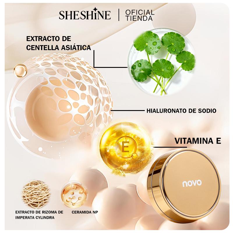 Base Maquillaje 2-en-1 con Centella Asiática y SPF 35