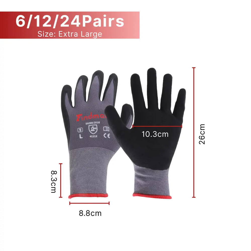 Protección Laboral Guantes Multifunción Tejido Sin Costuras