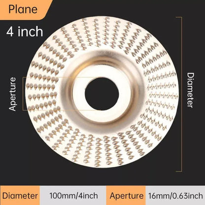 Paquete de 3 - Duraderos Discos Abrasivos para Pulido y Desbaste de Madera