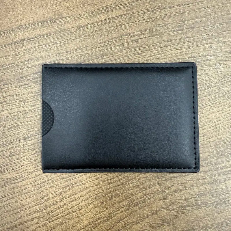 Cartera de Batman con tres compartimentos para identificación y licencia de conducir - Diseño unisex de personaje de dibujos animados - Regalo perfecto para Halloween o el Día del Padre - 10 cm x 7,1 cm