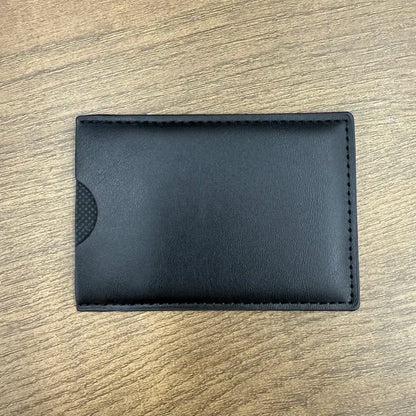 Cartera de Batman con tres compartimentos para identificación y licencia de conducir - Diseño unisex de personaje de dibujos animados - Regalo perfecto para Halloween o el Día del Padre - 10 cm x 7,1 cm