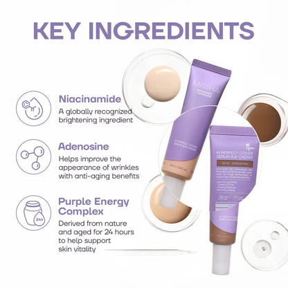 Cobertura Perfecta BB Crema Hidratante con Serum Bifida