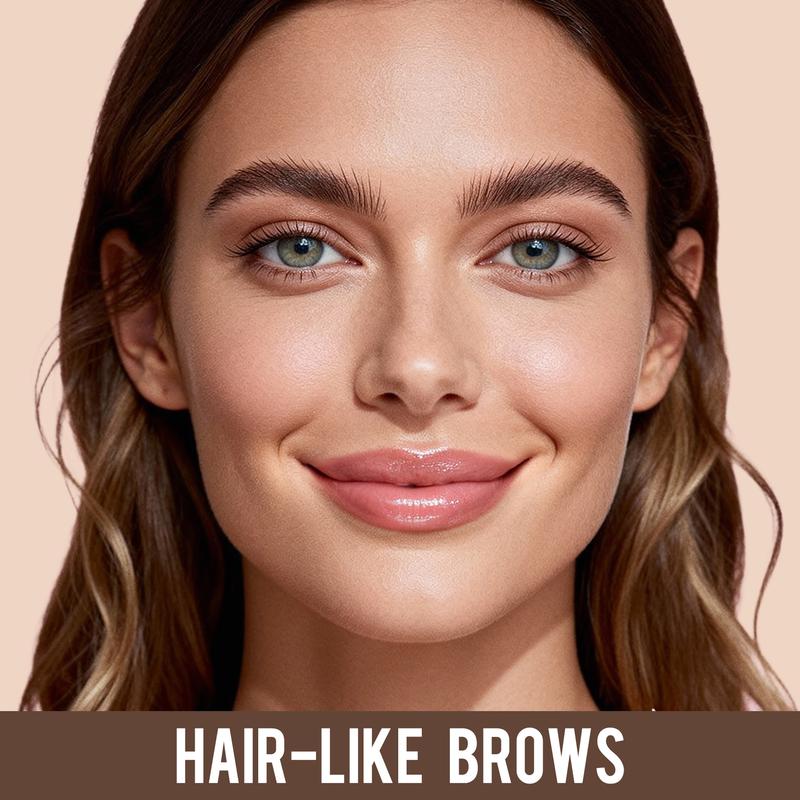 Delineador de Cejas 2 Unidades Trazos Naturales Duraderos