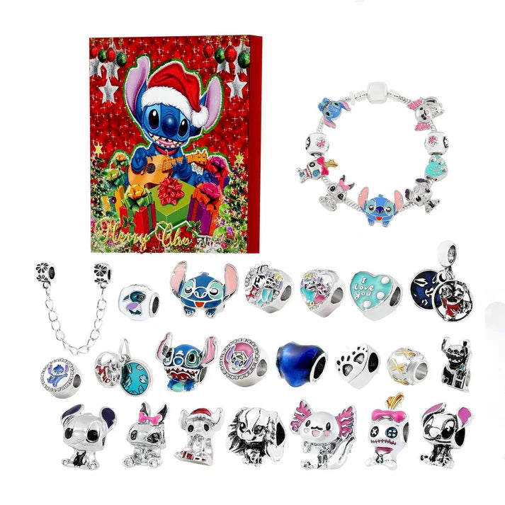 Calendario de Adviento – Pulseras y sorpresas de Stitch
