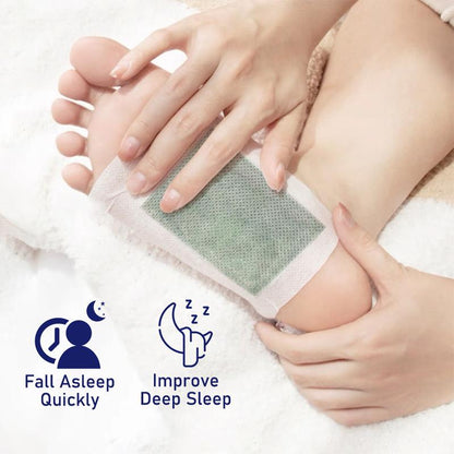 Parches relajantes profundos para los pies