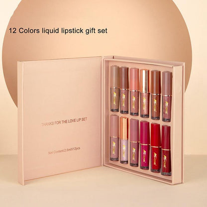 Color Duradero Set de Labiales Líquidos Mate Hidratante