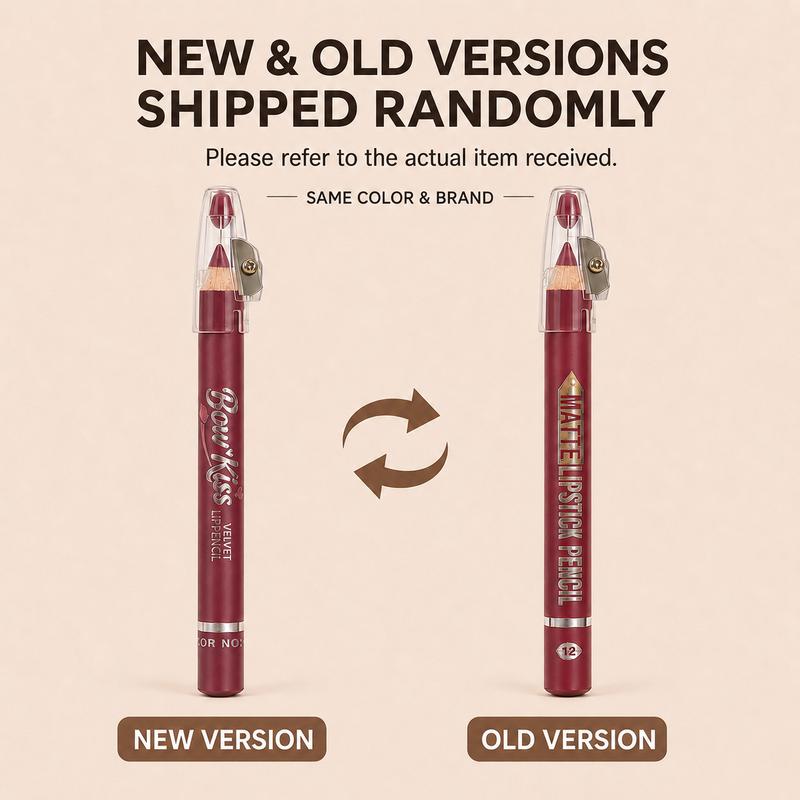 Lápiz de labios waterproof de larga duración para un contorno preciso