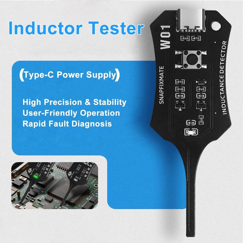 Prueba Rápida de Inductor por Inducción Electromagnética Portátil